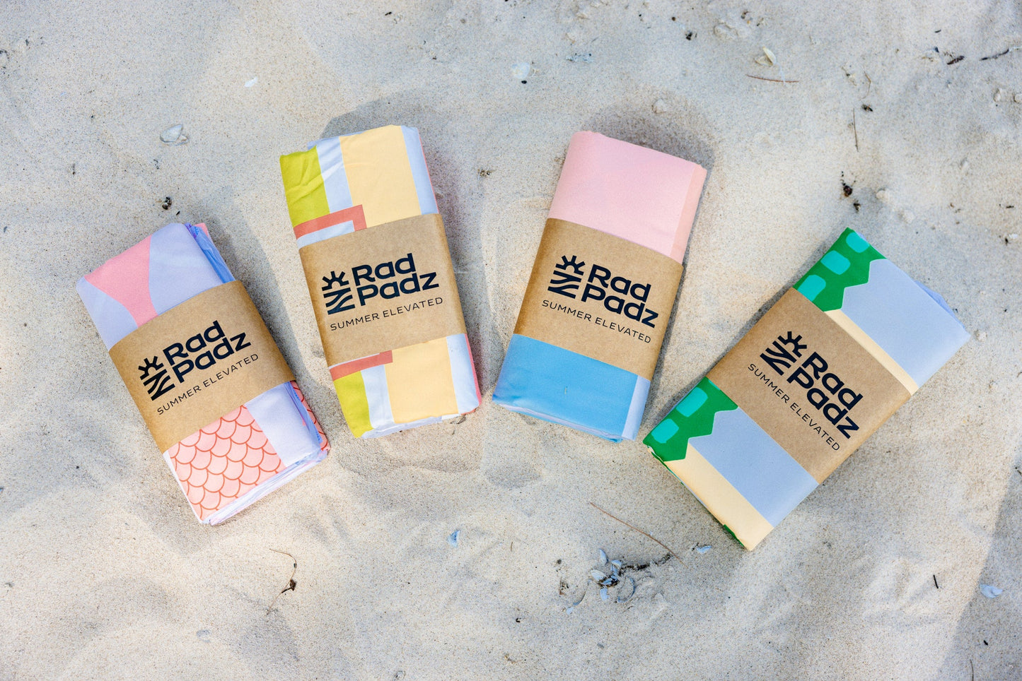 RadPadz Sandless Beach Towel | 4 Pack