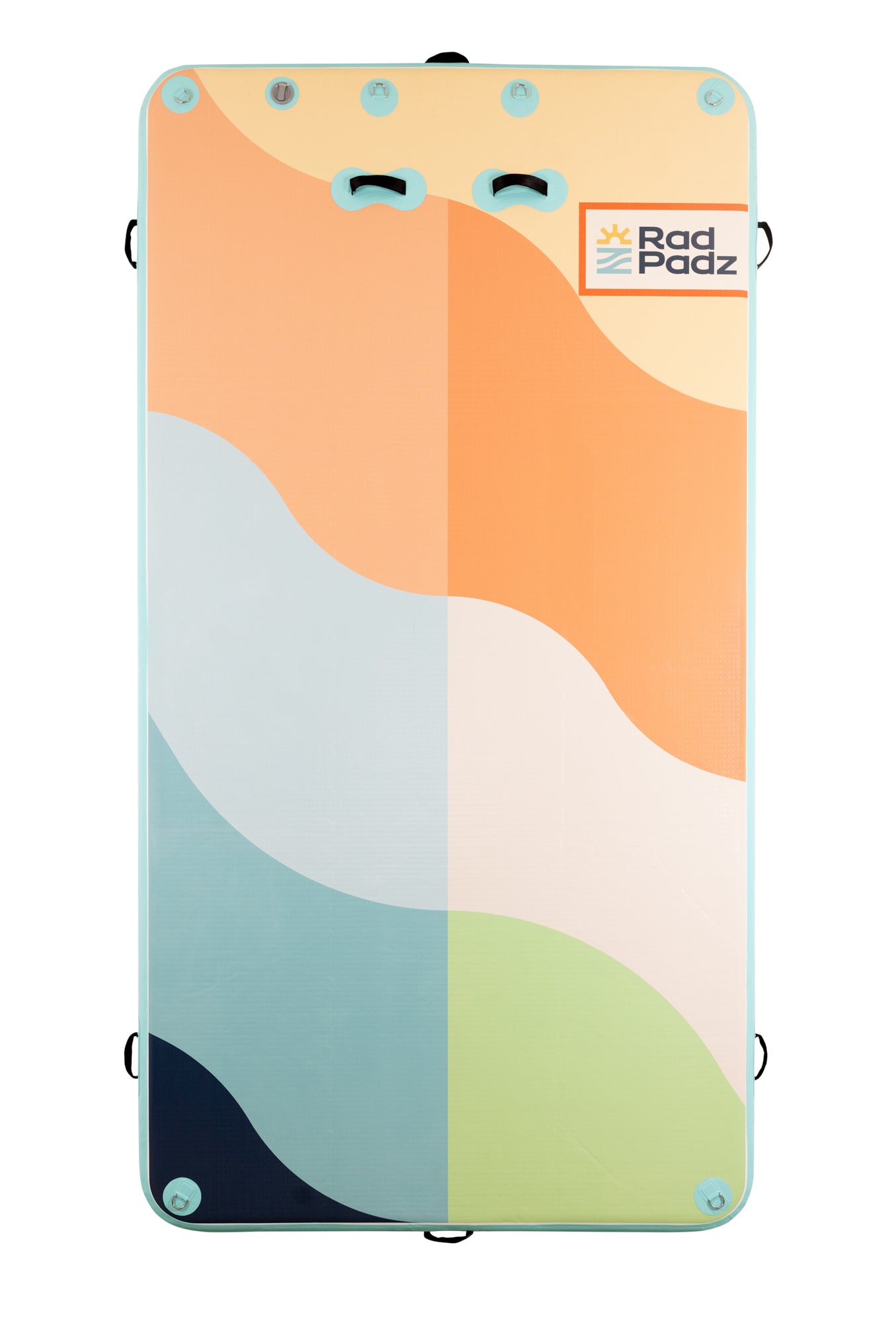 RadPadz Cannonballer | Abstract | 6’ x 12’ Inflatable Platform