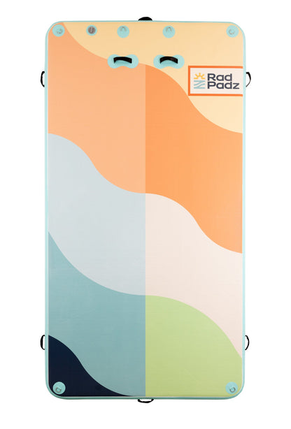 RadPadz Cannonballer | Abstract | 6’ x 12’ Inflatable Platform