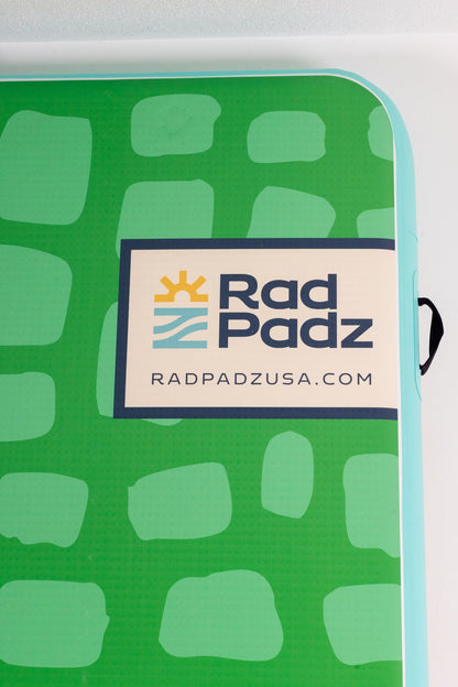 RadPadz Cannonballer | Croc | 6’ x 12’ Inflatable Platform