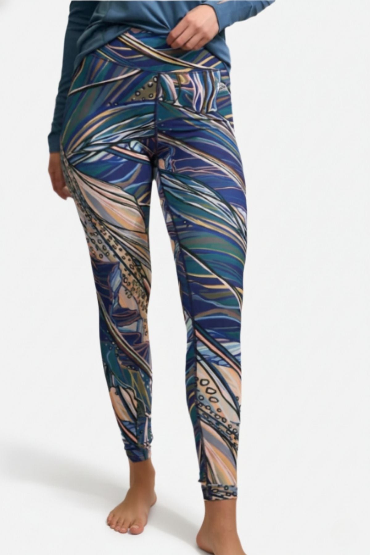 FisheWear Rainbow Ridge High-Waisted Leggings