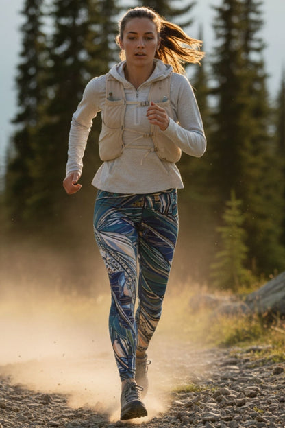 FisheWear Rainbow Ridge High-Waisted Leggings