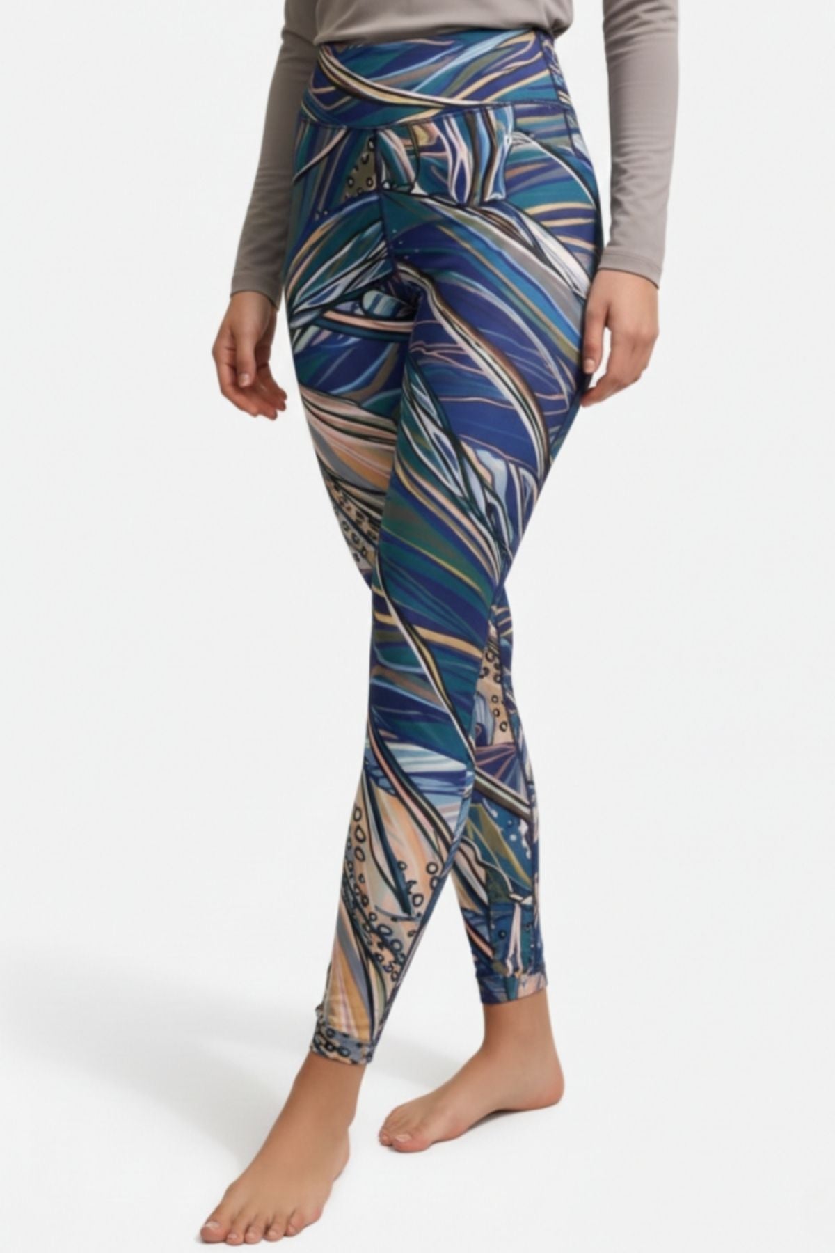 FisheWear Rainbow Ridge High-Waisted Leggings