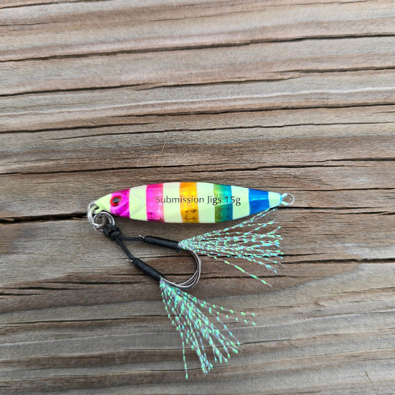 Submission Jigs - Micro Sumo and Mercenary - Slow Pitch Jigs - 4 Packs