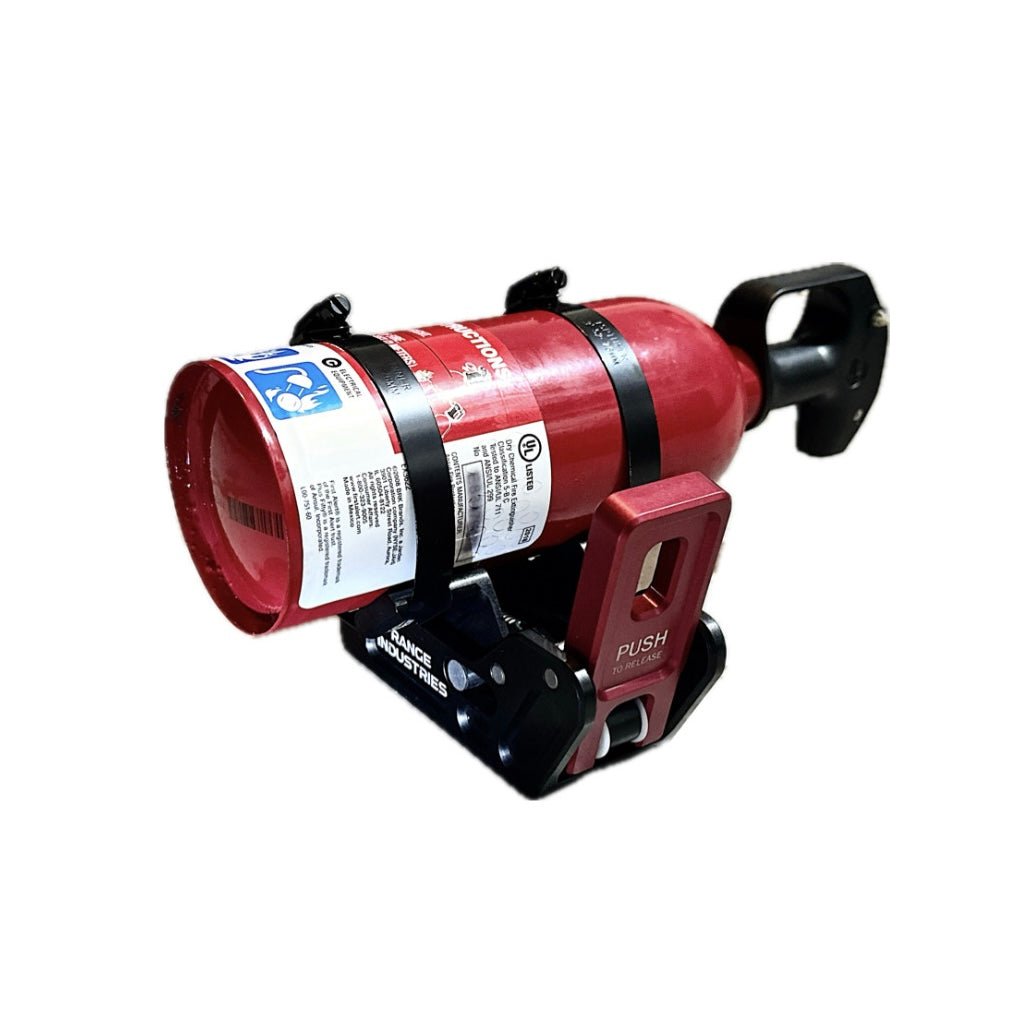 Range Industries Quick Release Fire Extinguisher Mount - Angler's Pro Tackle & Outdoors