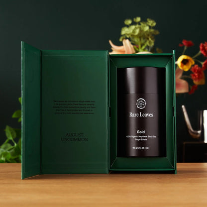 August Uncommon Tea Rare Leaves Gold - Single Estate Nepalese Black Tea