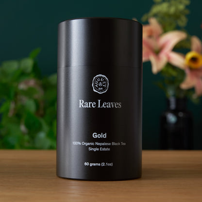August Uncommon Tea Rare Leaves Gold - Single Estate Nepalese Black Tea