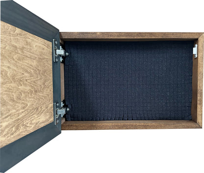 Bellewood Designs - Hidden Gun Storage Cabinet I'd Rather Be Fishing