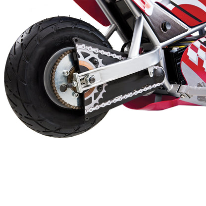 Razor 24V Mini Electric Bike Motorbike, 1 Speed Pocket Rocket Motorcycle , Red - Angler's Pro Tackle & Outdoors