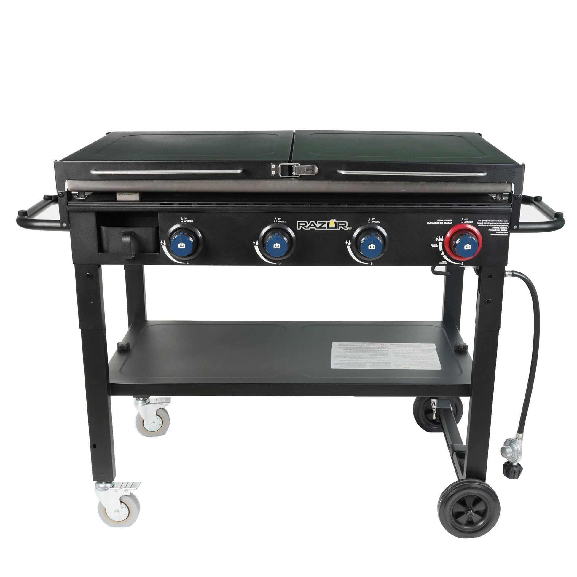 Razor Griddle GGC1643M 37 Inch Outdoor 4 Burner LP Propane Gas Griddle Grill - Angler's Pro Tackle & Outdoors