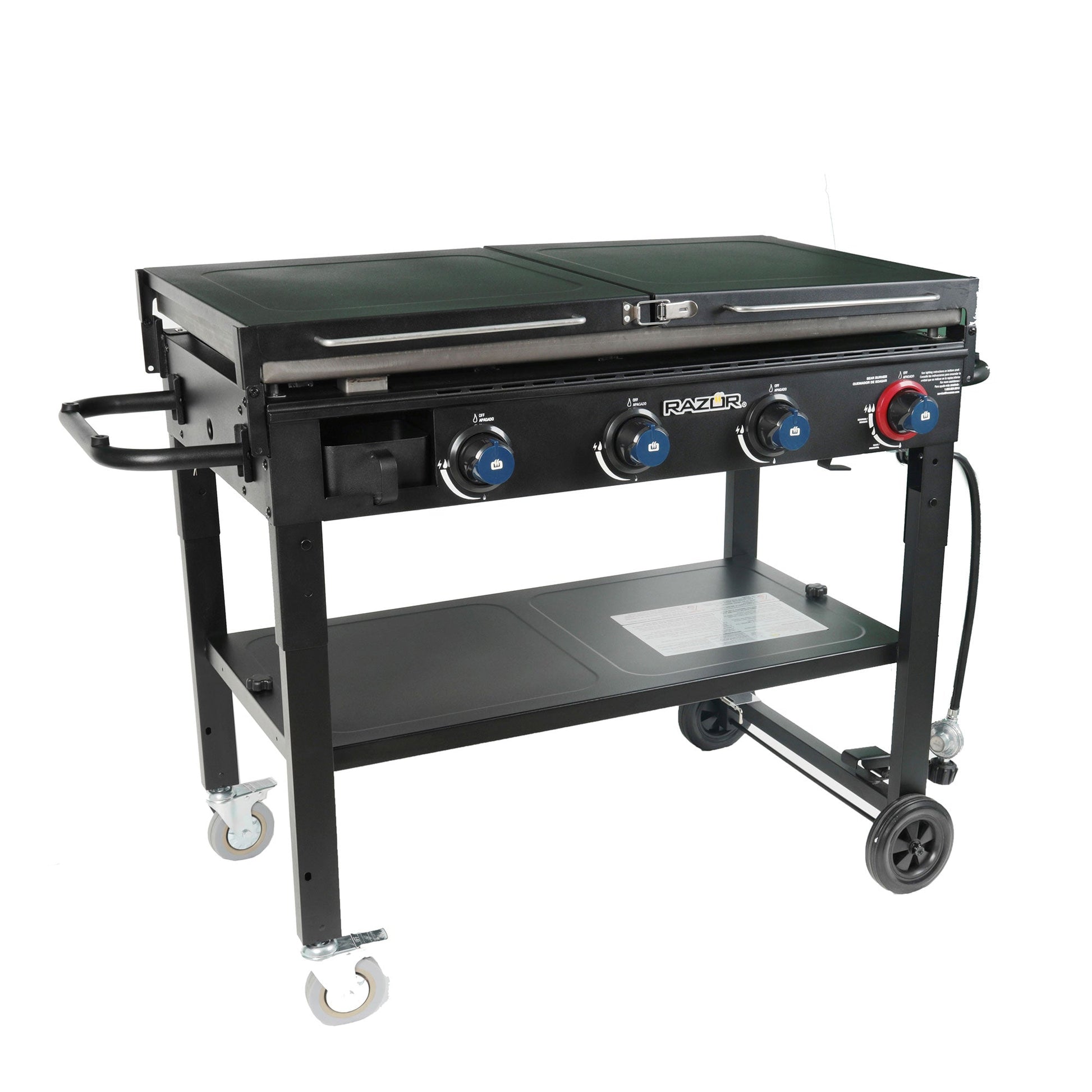 Razor Griddle GGC1643M 37 Inch Outdoor 4 Burner LP Propane Gas Griddle Grill - Angler's Pro Tackle & Outdoors