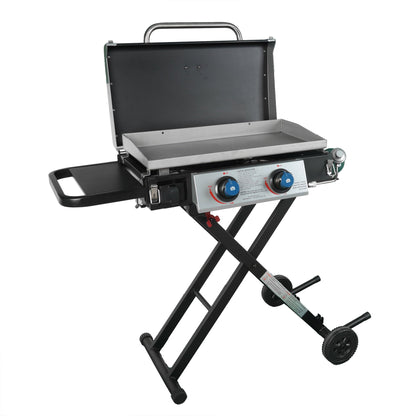 Razor Griddle GGC2030M 25" 2 Burner LP Propane Gas with Folding Shelf, Steel - Angler's Pro Tackle & Outdoors