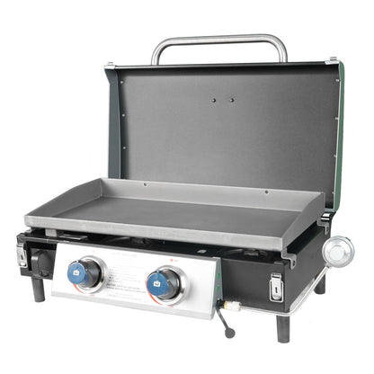 Razor Griddle GGT2131M 25 Inch Portable 2 Burner LP Propane Gas Grill, Steel - Angler's Pro Tackle & Outdoors