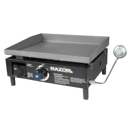 Razor Griddle GGT2160M 19 Inch Portable 1 Burner LP Propane Gas Grill, Steel - Angler's Pro Tackle & Outdoors