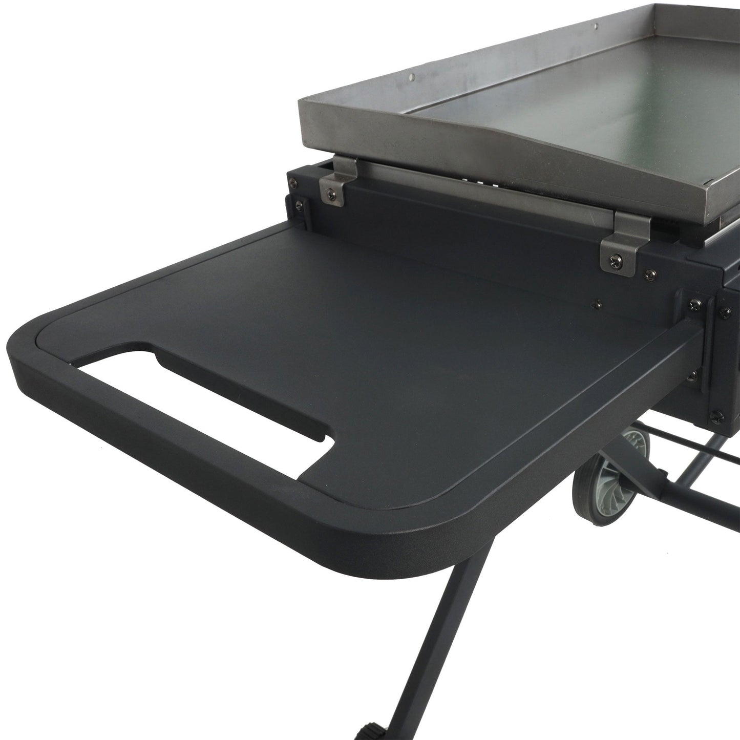 Razor Griddle Portable 3 Burner 30K BTU Gas Grill & Griddle Cart with Side Shelf - Angler's Pro Tackle & Outdoors