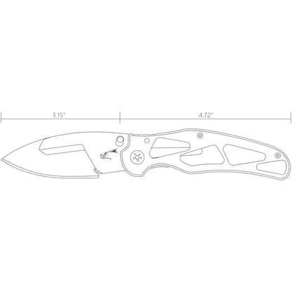 Razorback Signature Folding Knife, 9 Interchangeable Blades - Angler's Pro Tackle & Outdoors