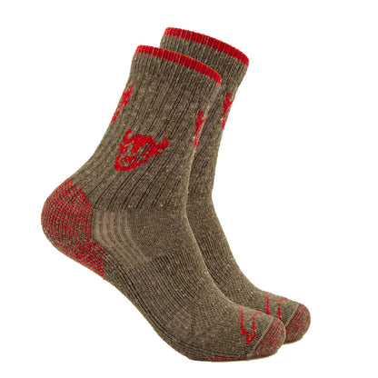 The Buffalo Wool Co. Red Dog Kids American Field Jr. - Crew Socks