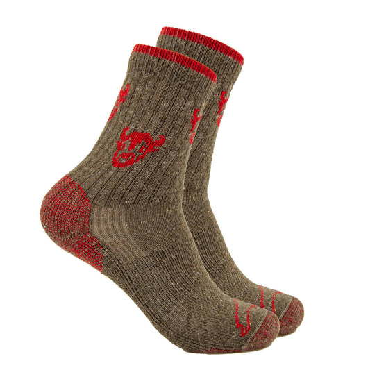 The Buffalo Wool Co. Red Dog Kids American Field Jr. - Crew Socks