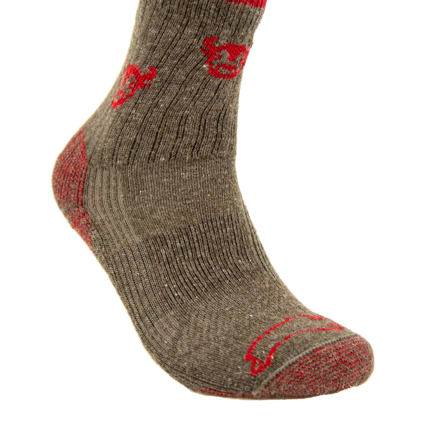 The Buffalo Wool Co. Red Dog Kids American Field Jr. - Crew Socks
