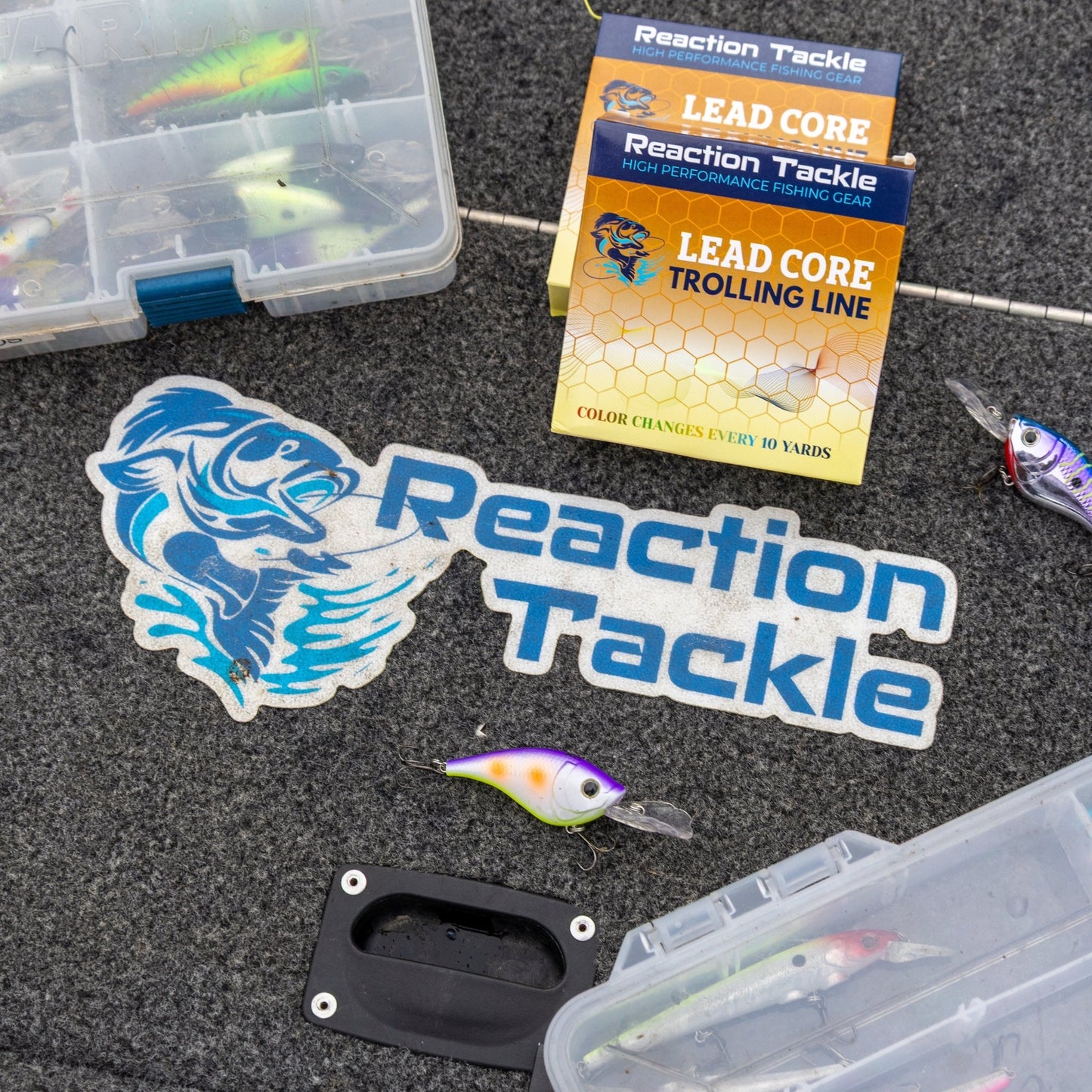 Reaction Tackle 12 inch Carpet Graphic - Angler's Pro Tackle & Outdoors