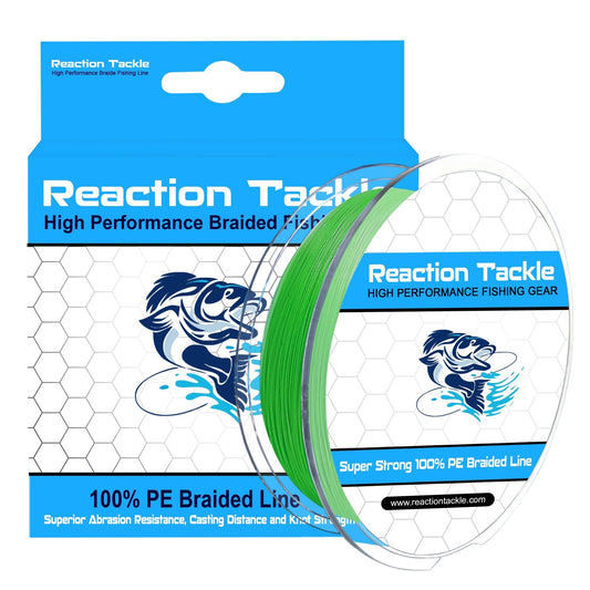 Reaction Tackle 9 Strand Braided Fishing Line - Angler's Pro Tackle & Outdoors