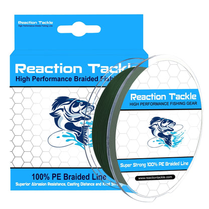 Reaction Tackle 9 Strand Braided Fishing Line - Angler's Pro Tackle & Outdoors