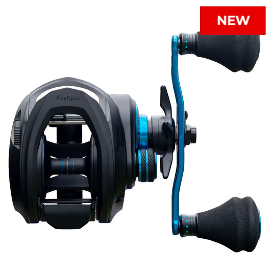 Reaction Tackle Baitcasting Fishing Reel – ProSpin Edition - 6.8:1 Gear Ratio - NEW - Angler's Pro Tackle & Outdoors