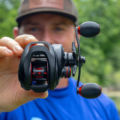 Reaction Tackle Baitcasting Fishing Reel – ReactCast Edition - High - Speed 7.3:1 Gear Ratio - NEW - Angler's Pro Tackle & Outdoors