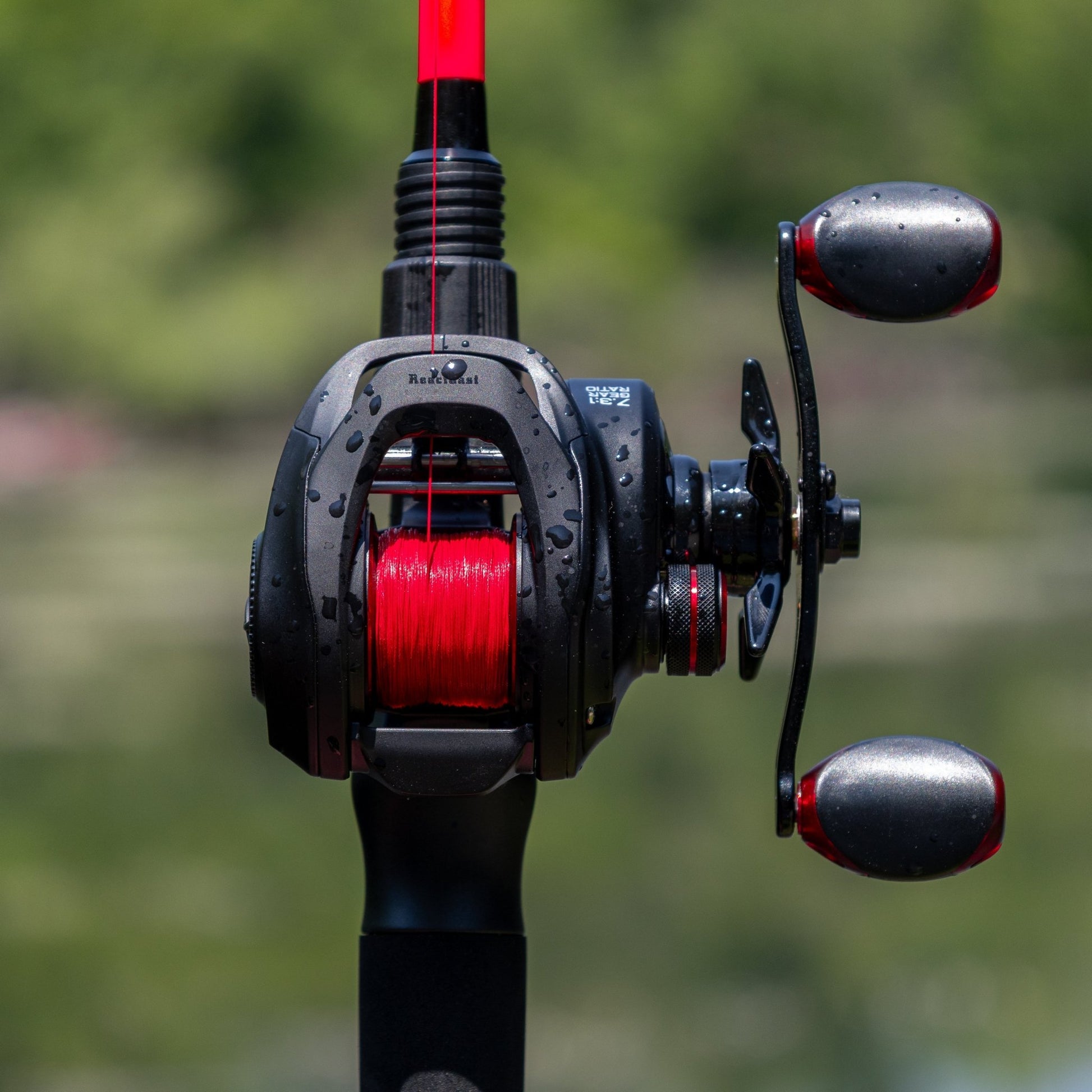 Reaction Tackle Baitcasting Fishing Reel – ReactCast Edition - High - Speed 7.3:1 Gear Ratio - NEW - Angler's Pro Tackle & Outdoors