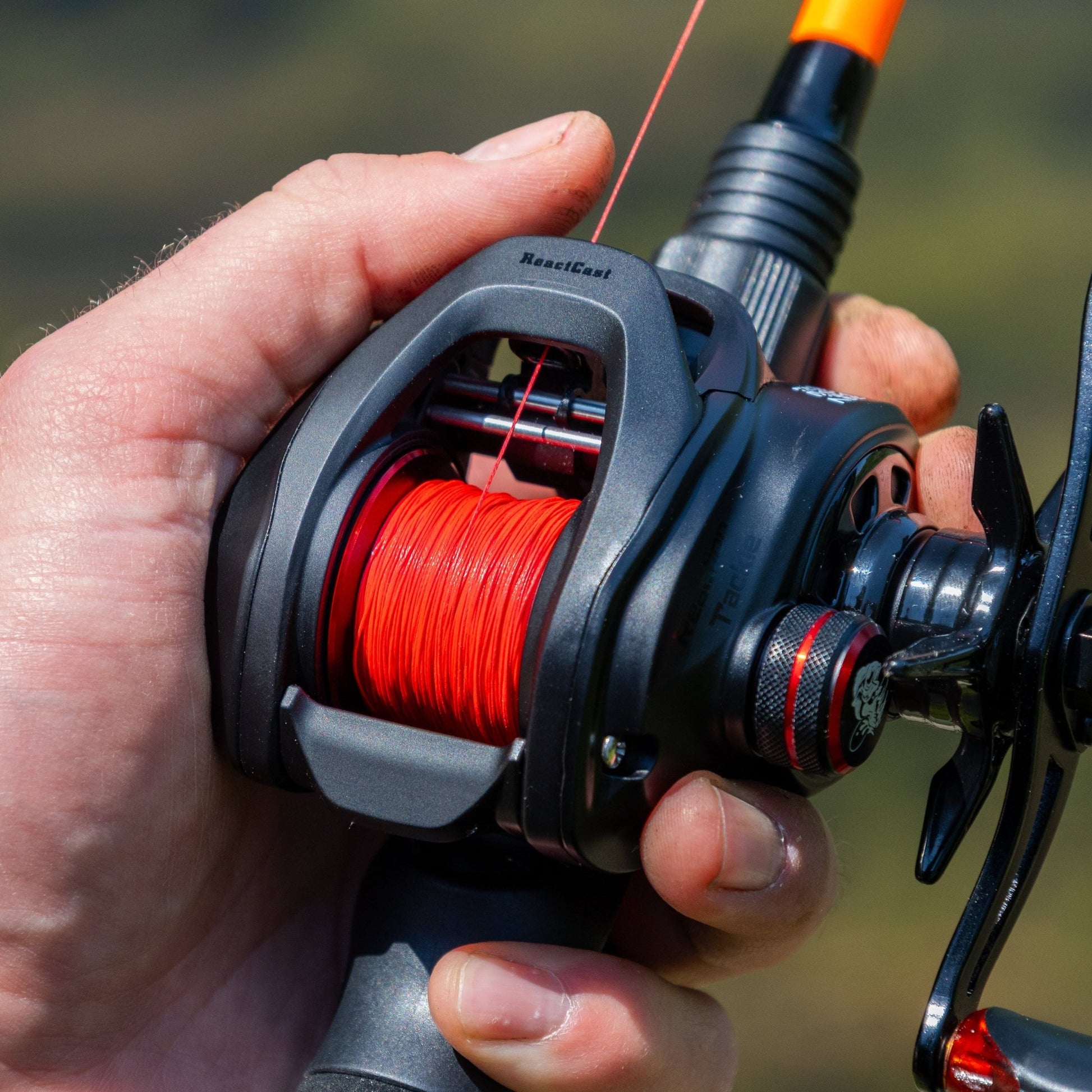 Reaction Tackle Baitcasting Fishing Reel – ReactCast Edition - High - Speed 7.3:1 Gear Ratio - NEW - Angler's Pro Tackle & Outdoors