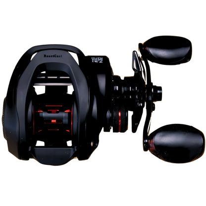 Reaction Tackle Baitcasting Fishing Reel – ReactCast Edition - High - Speed 7.3:1 Gear Ratio - NEW - Angler's Pro Tackle & Outdoors