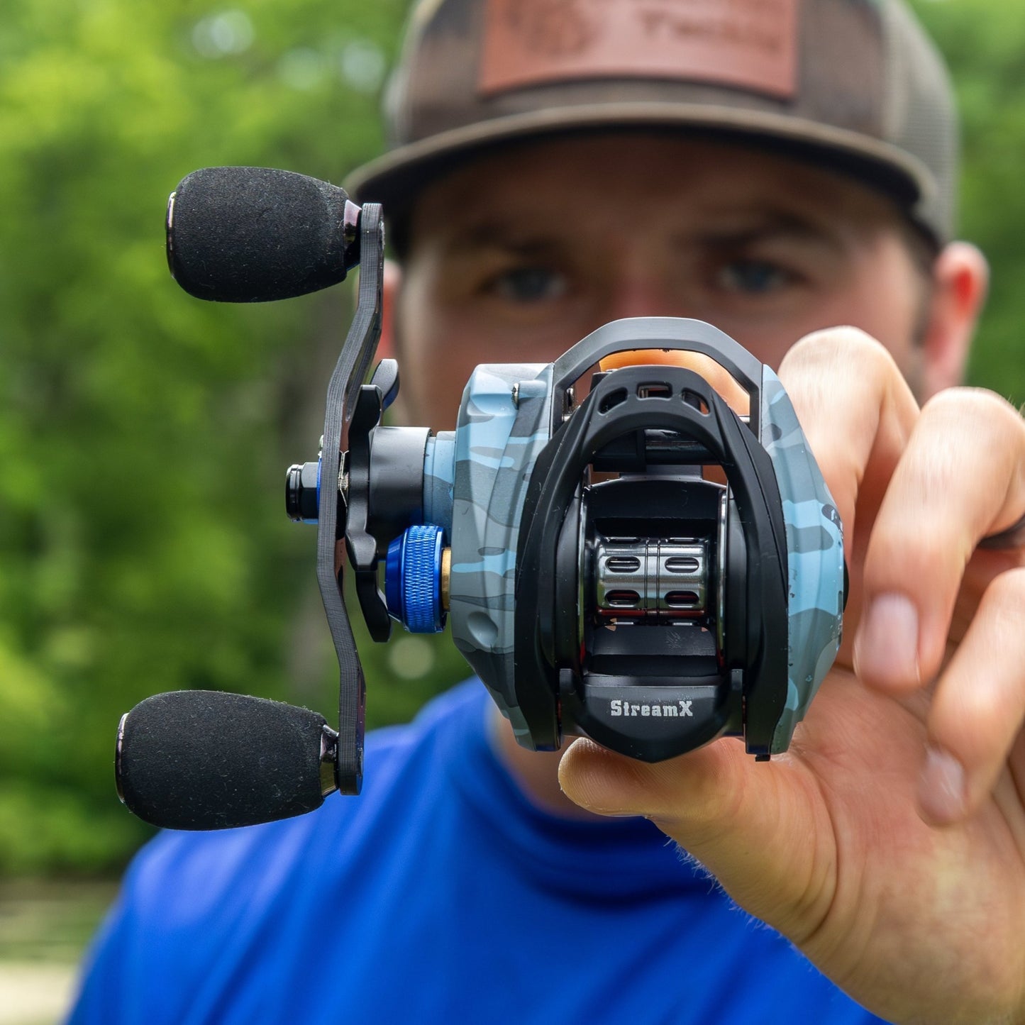 Reaction Tackle Baitcasting Fishing Reel - StreamX Edition - 7.5:1 gear ratio - NEW - Angler's Pro Tackle & Outdoors