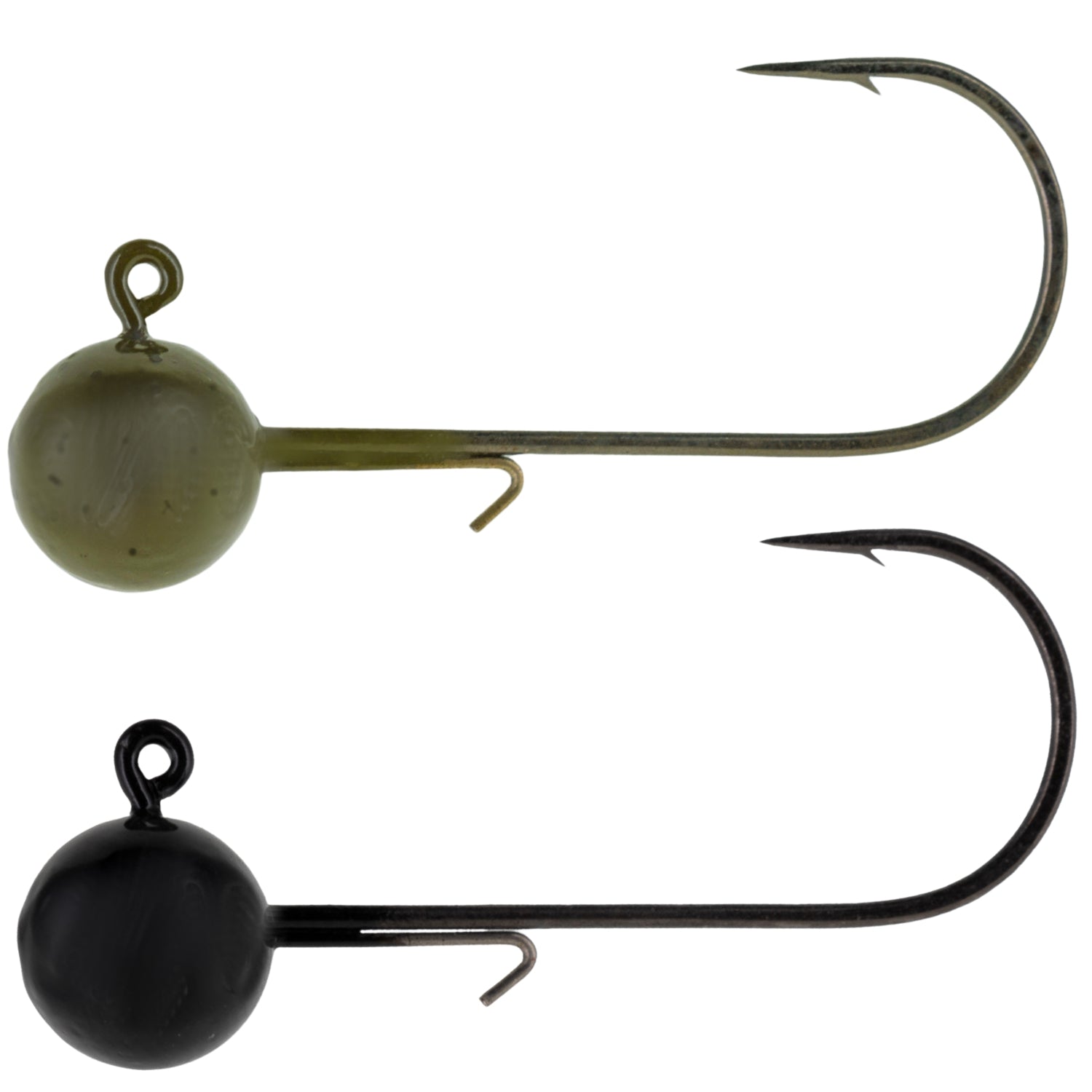 Reaction Tackle Ball Jigs (10 - Pack) – Premium Round Jig Heads for Soft Plastics - Angler's Pro Tackle & Outdoors