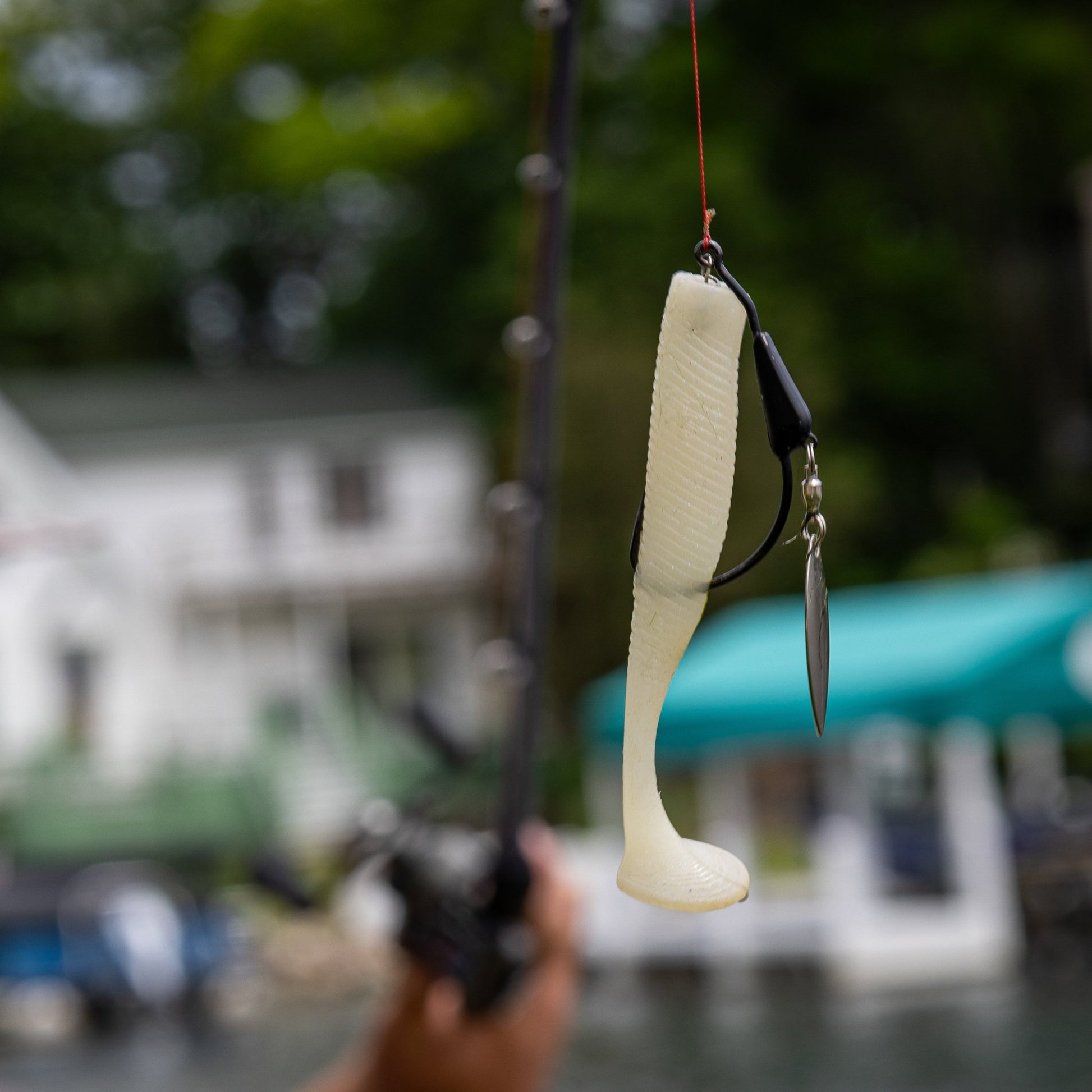 Reaction Tackle Bladed/Tungsten Weighted Swimbait Hooks - 3 - Pack - Angler's Pro Tackle & Outdoors