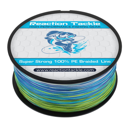 Reaction Tackle Braided Fishing Line - Aqua Camo - Angler's Pro Tackle & Outdoors