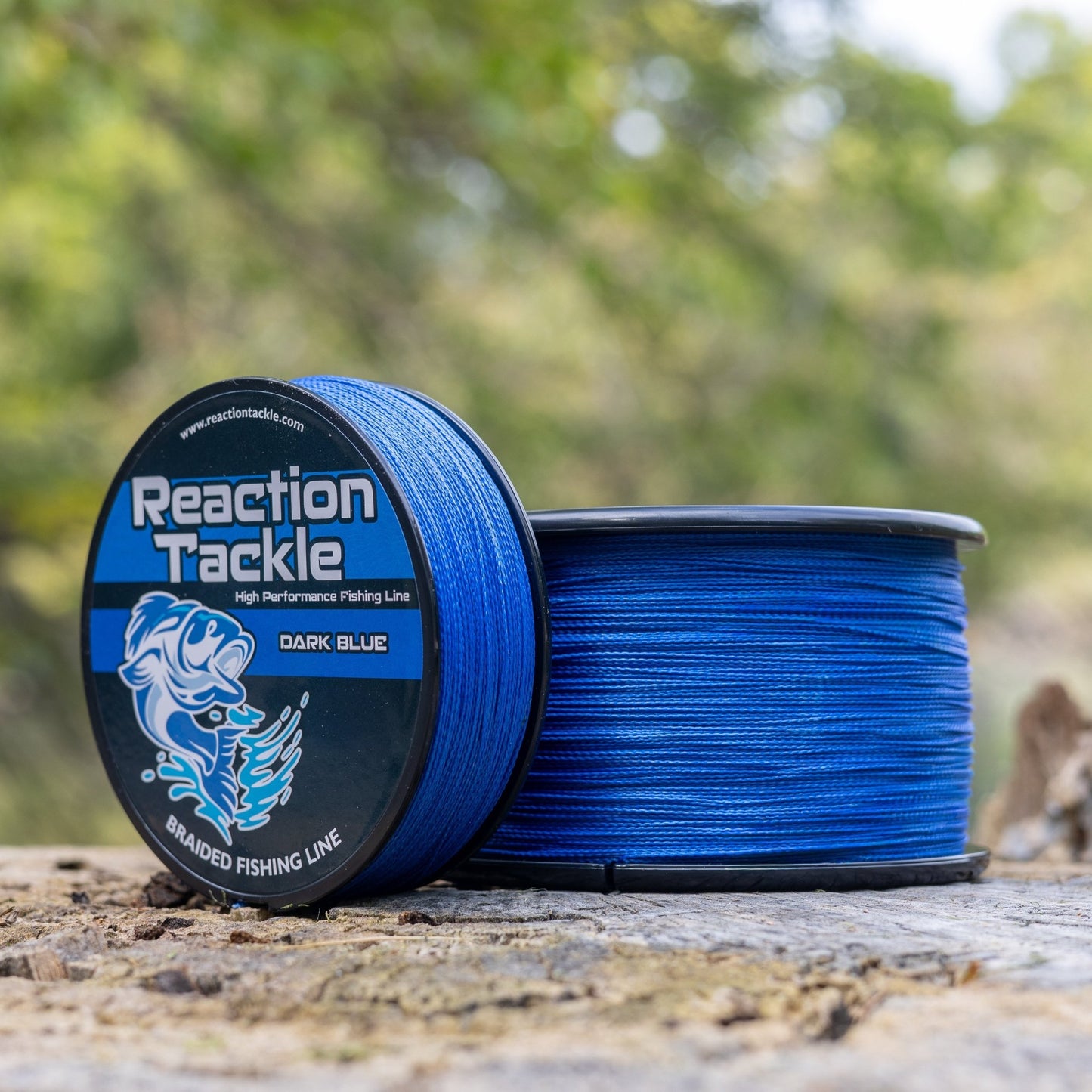 Reaction Tackle Braided Fishing Line - Dark Blue - Angler's Pro Tackle & Outdoors
