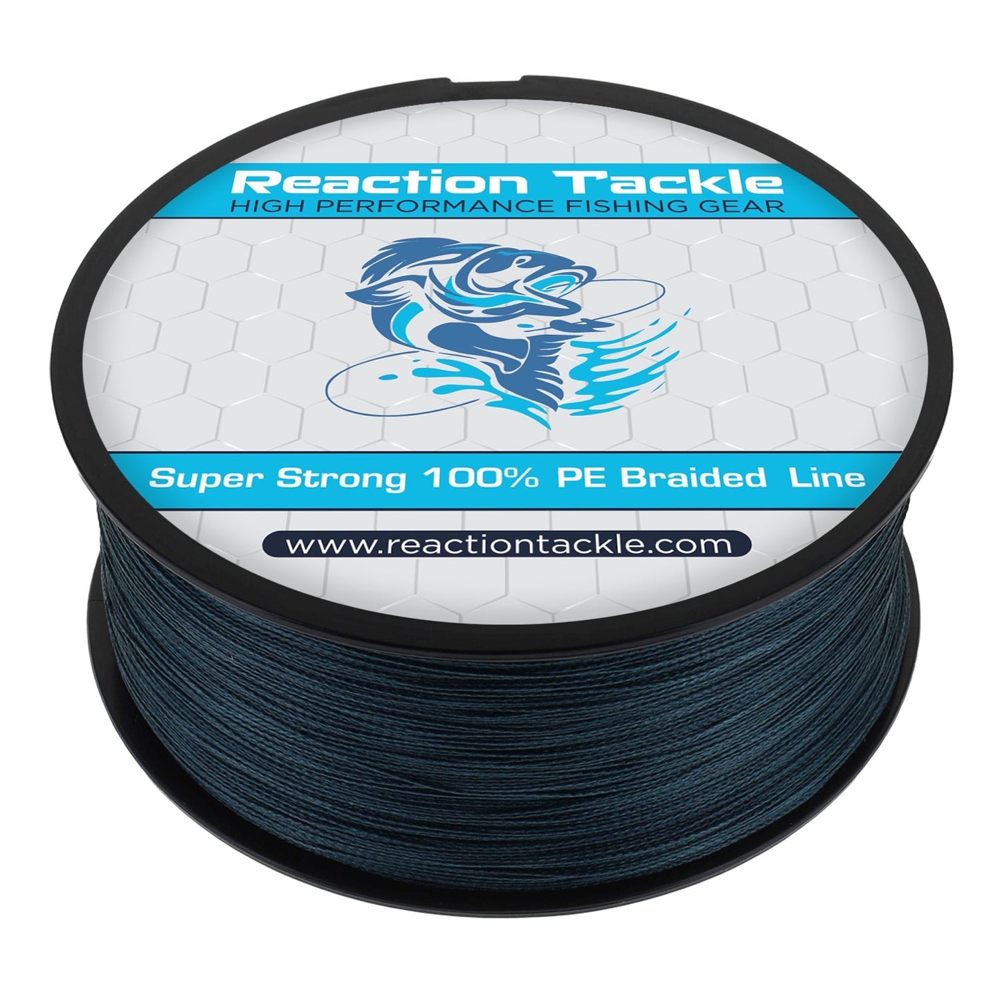 Reaction Tackle Braided Fishing Line - Low - Vis Gray - Angler's Pro Tackle & Outdoors