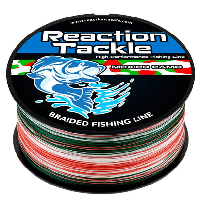 Reaction Tackle Braided Fishing Line - Mexico Camo - Angler's Pro Tackle & Outdoors