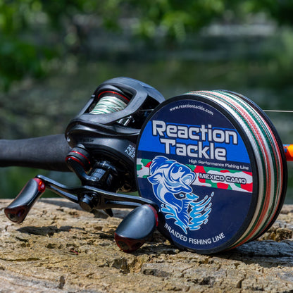 Reaction Tackle Braided Fishing Line - Mexico Camo - NEW - Angler's Pro Tackle & Outdoors