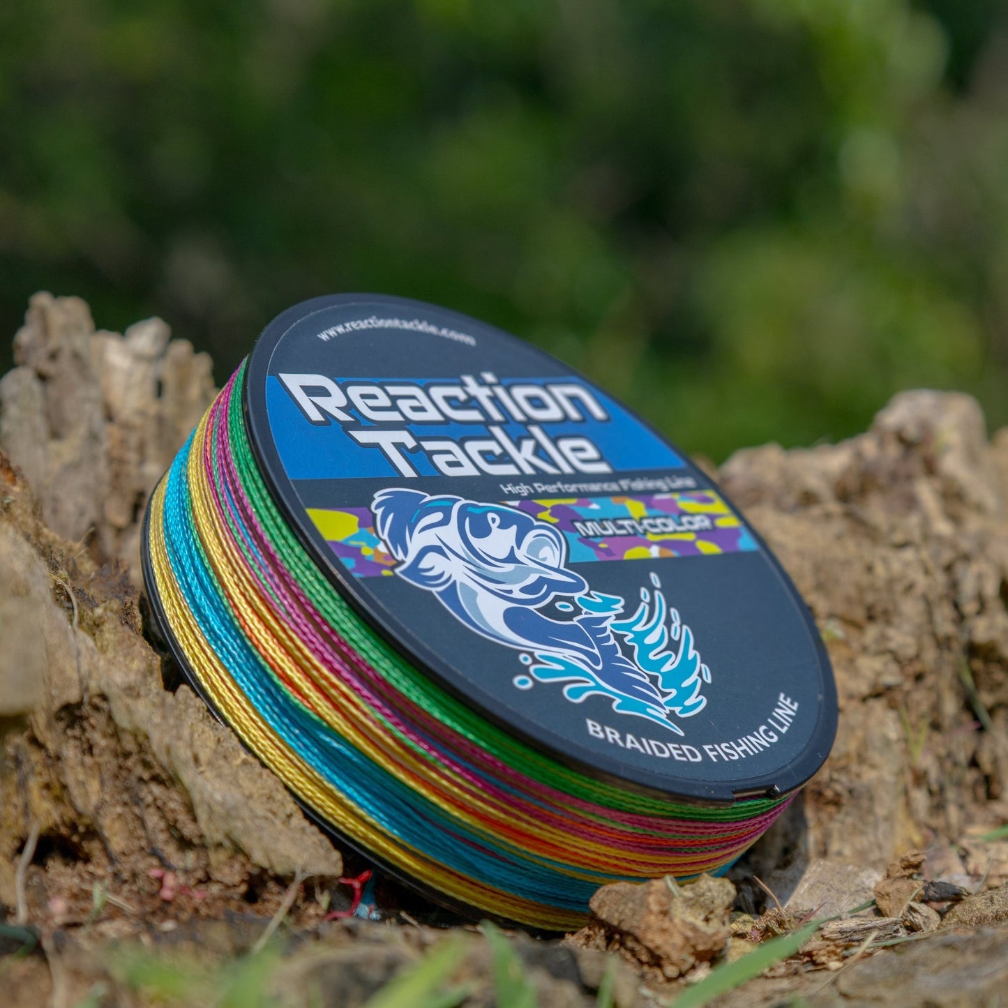Reaction Tackle Braided Fishing Line - Multi - Color - Angler's Pro Tackle & Outdoors