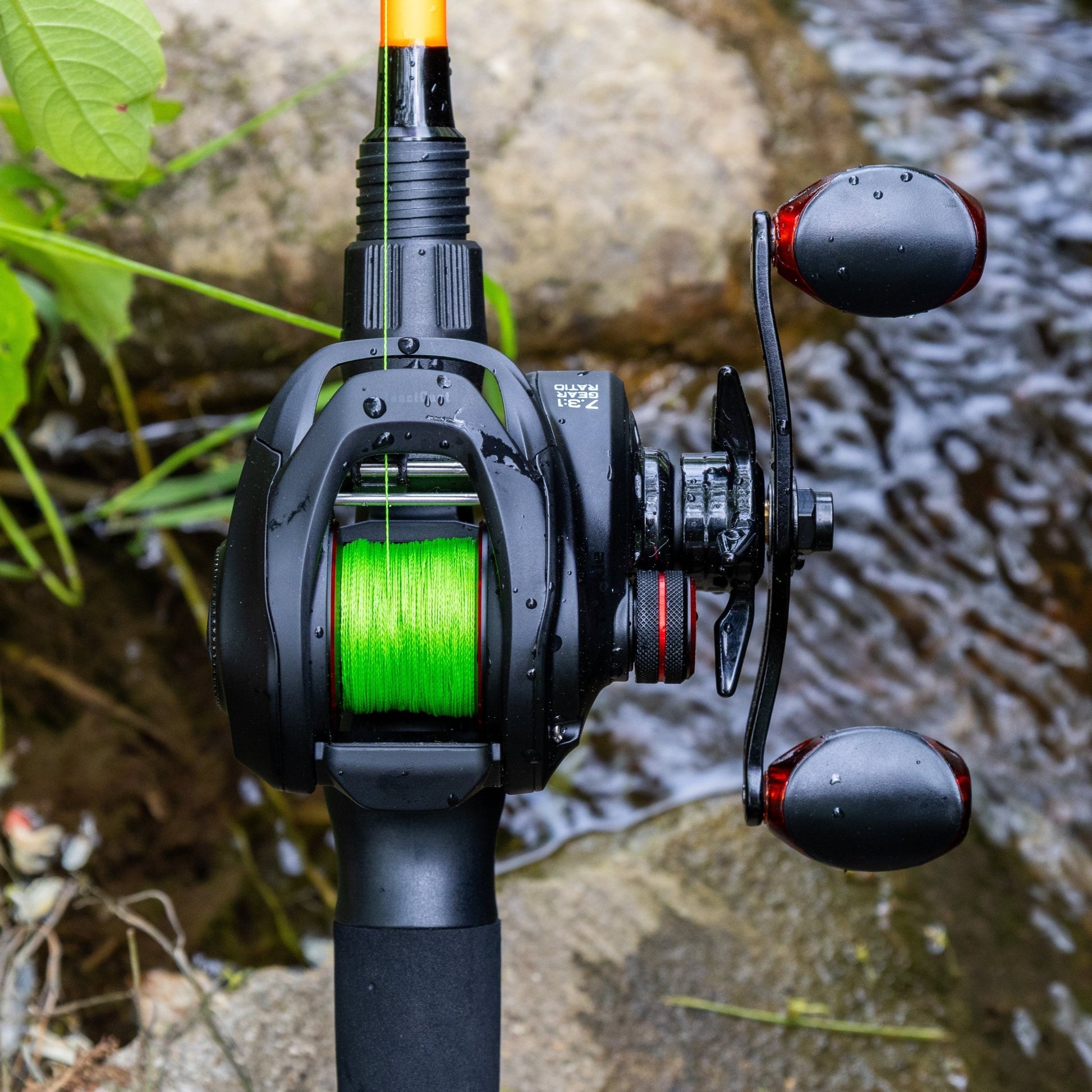 Reaction Tackle Braided Fishing Line - NO FADE Hi Vis Green - NEW - Angler's Pro Tackle & Outdoors
