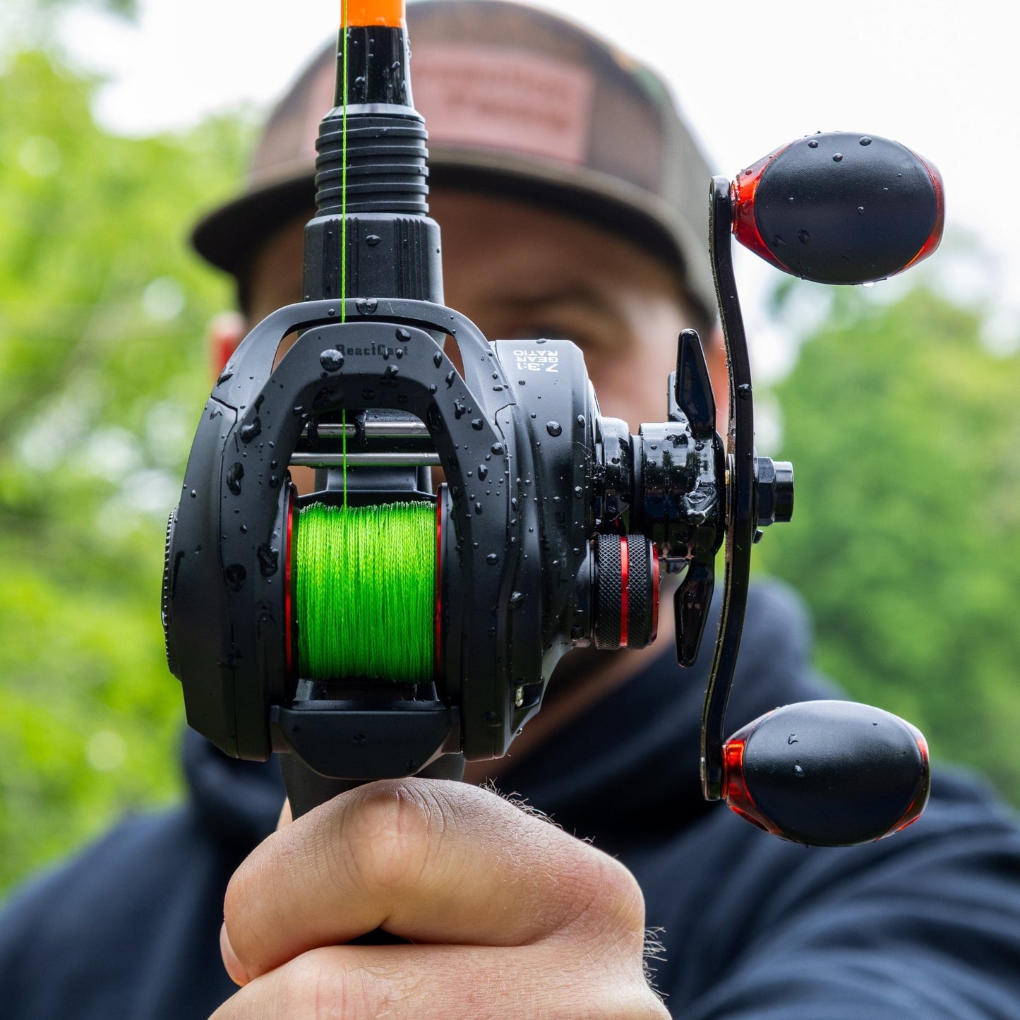 Reaction Tackle Braided Fishing Line - NO FADE Hi Vis Green - NEW - Angler's Pro Tackle & Outdoors