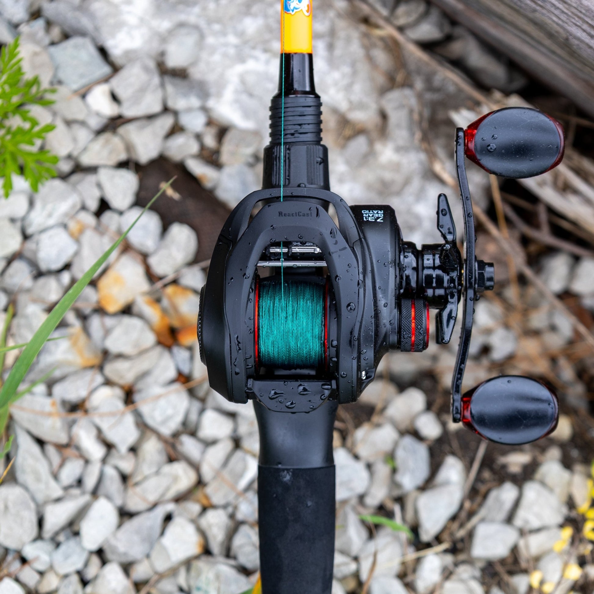 Reaction Tackle Braided Fishing Line - NO FADE Moss Green - NEW - Angler's Pro Tackle & Outdoors