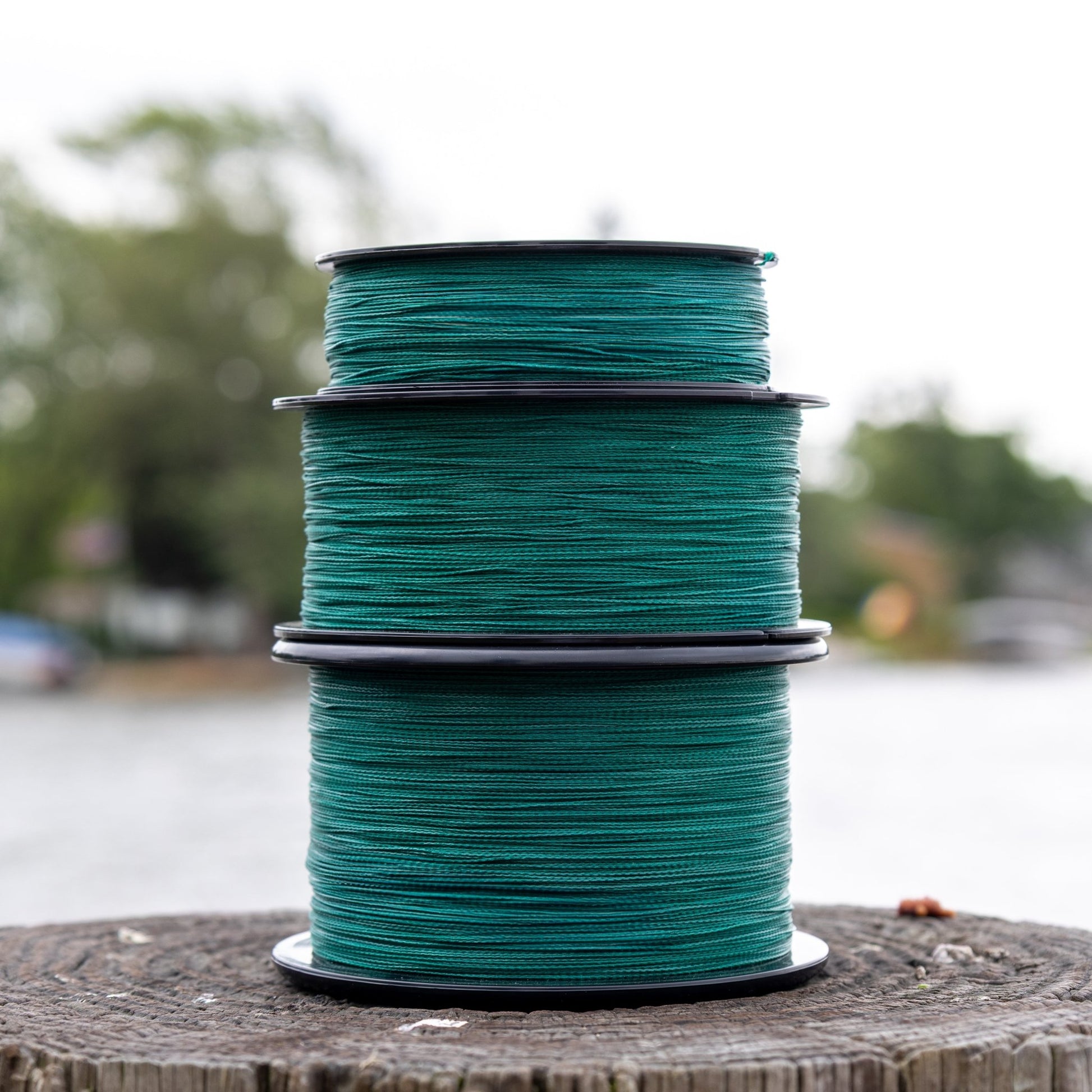 Reaction Tackle Braided Fishing Line - NO FADE Moss Green - NEW - Angler's Pro Tackle & Outdoors