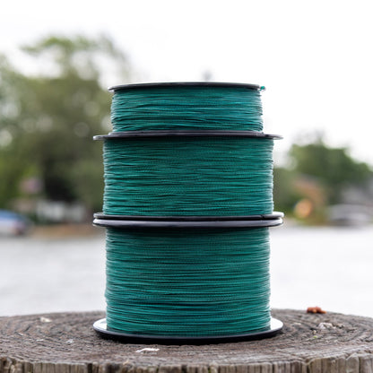 Reaction Tackle Braided Fishing Line - NO FADE Moss Green - NEW - Angler's Pro Tackle & Outdoors