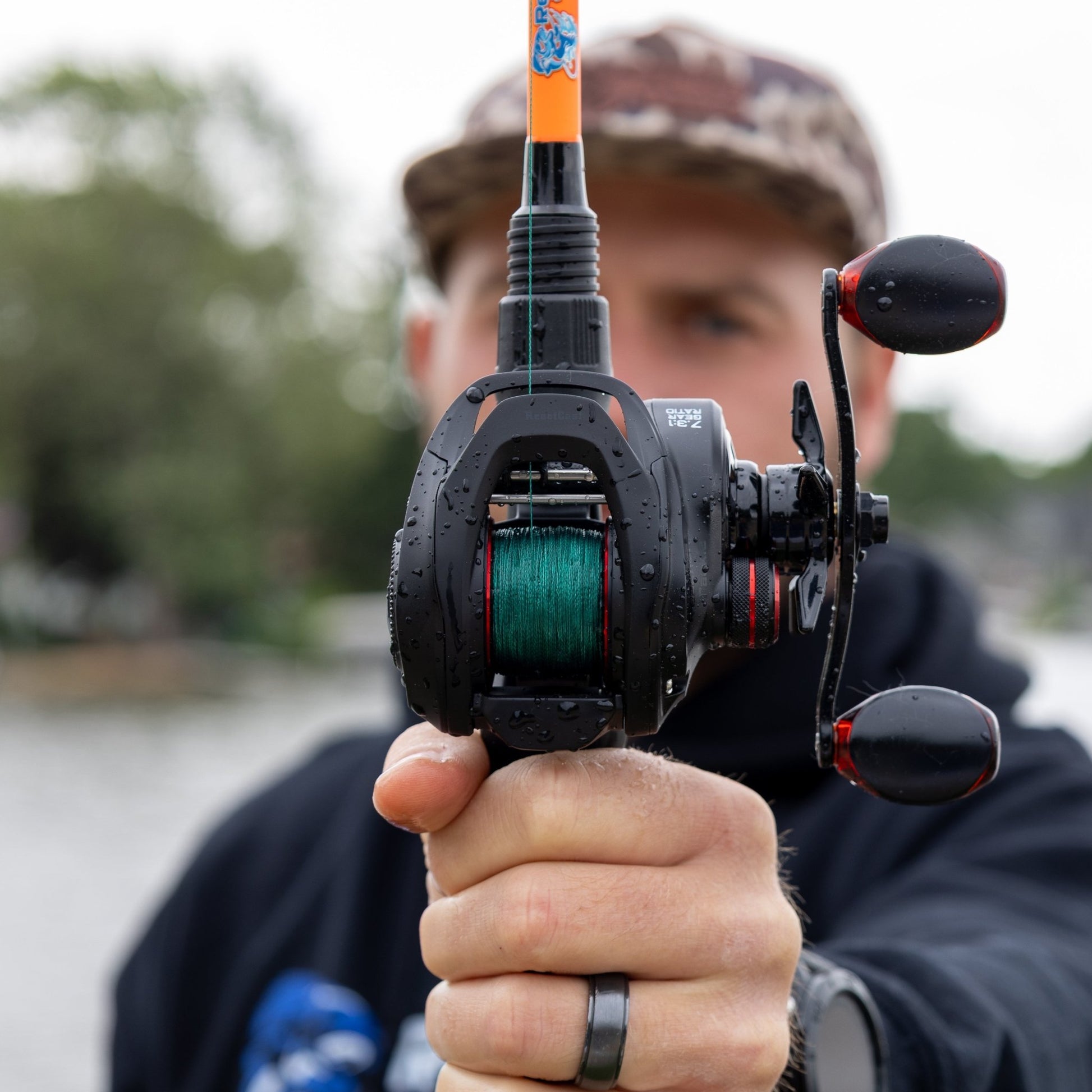 Reaction Tackle Braided Fishing Line - NO FADE Moss Green - NEW - Angler's Pro Tackle & Outdoors
