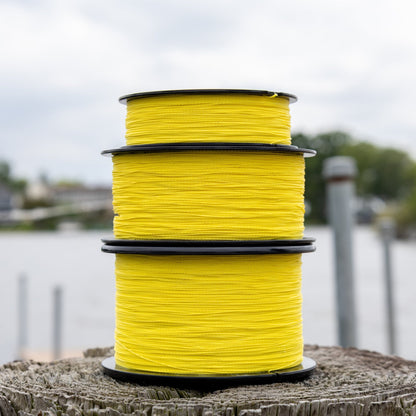 Reaction Tackle Braided Fishing Line - NO FADE Yellow - NEW - Angler's Pro Tackle & Outdoors
