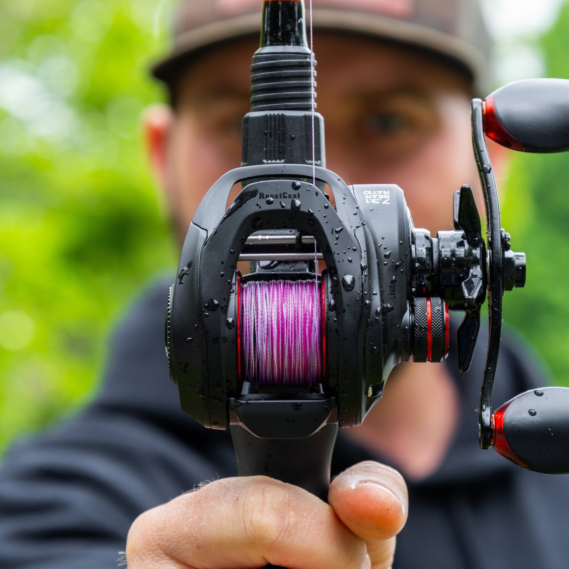 Reaction Tackle Braided Fishing Line - Pink Camo - NEW - Angler's Pro Tackle & Outdoors