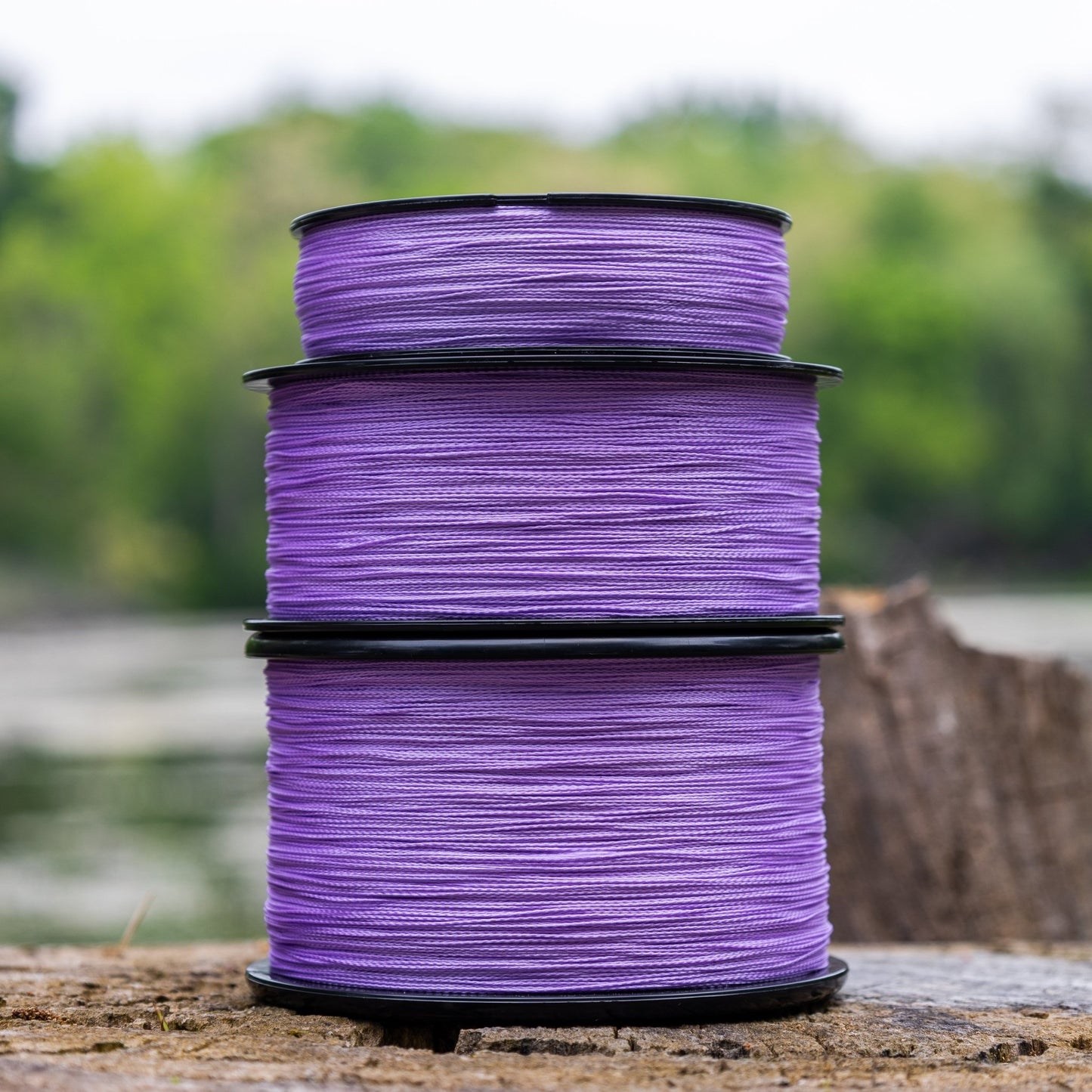 Reaction Tackle Braided Fishing Line - Purple - NEW - Angler's Pro Tackle & Outdoors