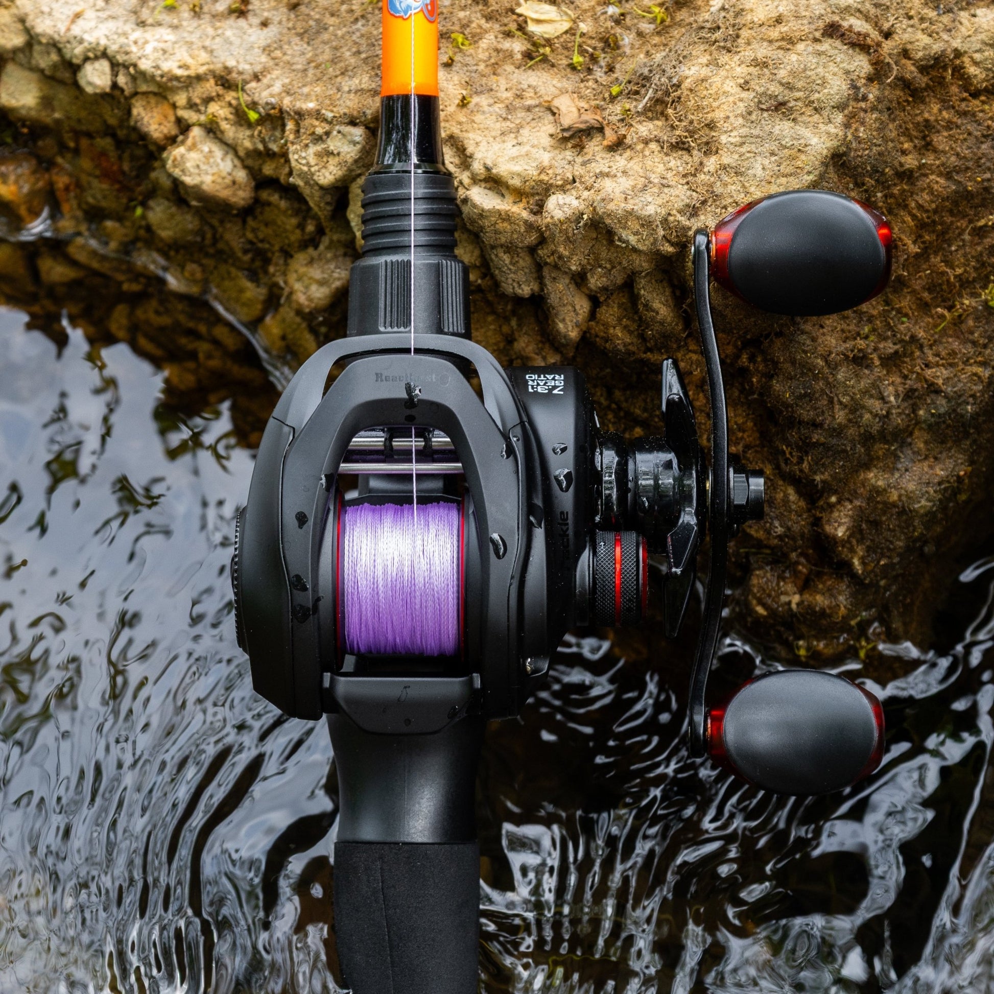 Reaction Tackle Braided Fishing Line - Purple - NEW - Angler's Pro Tackle & Outdoors